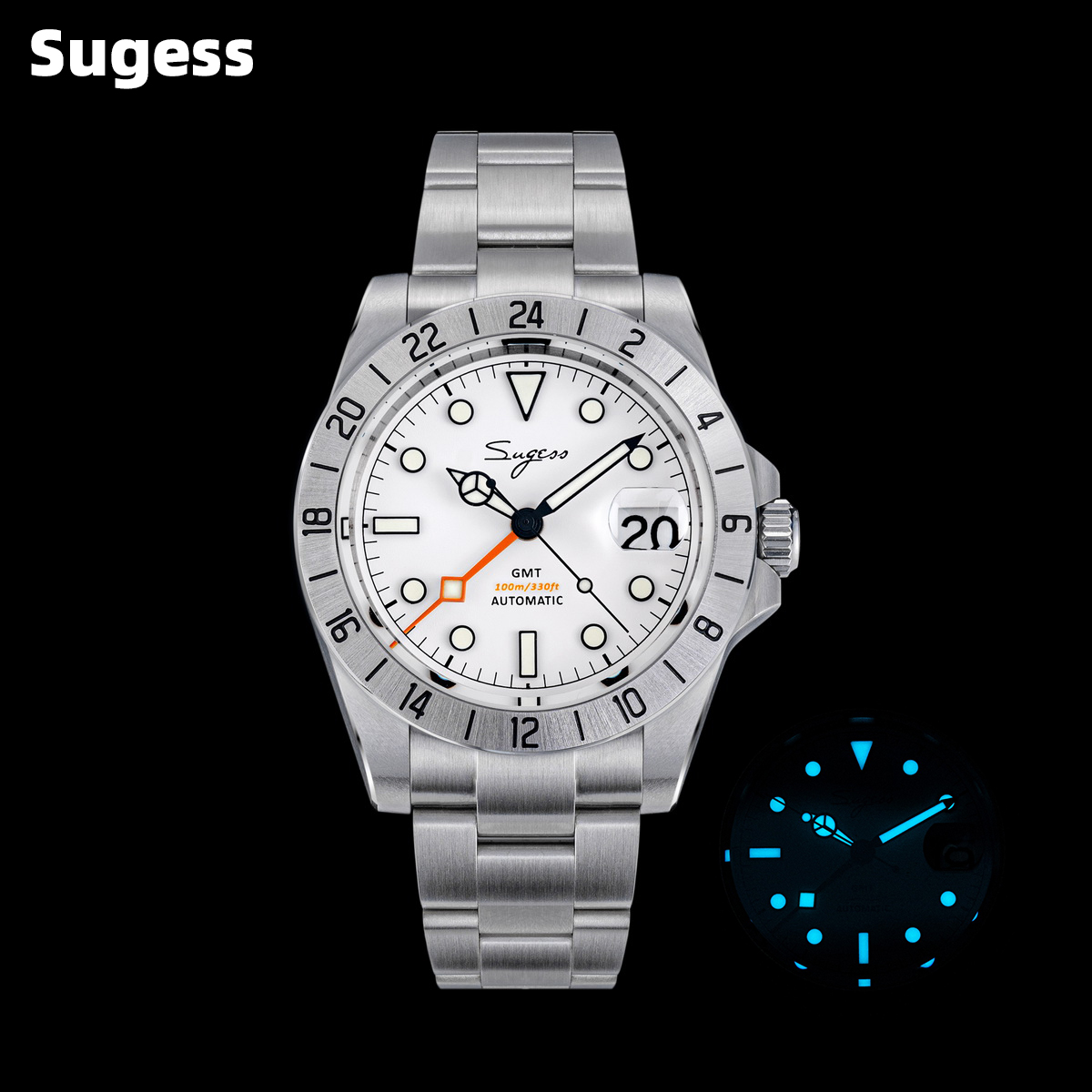 Rolex Watch Submariner - Sugess メンズ腕時計 GMT オートマチック ピーコック SL3032