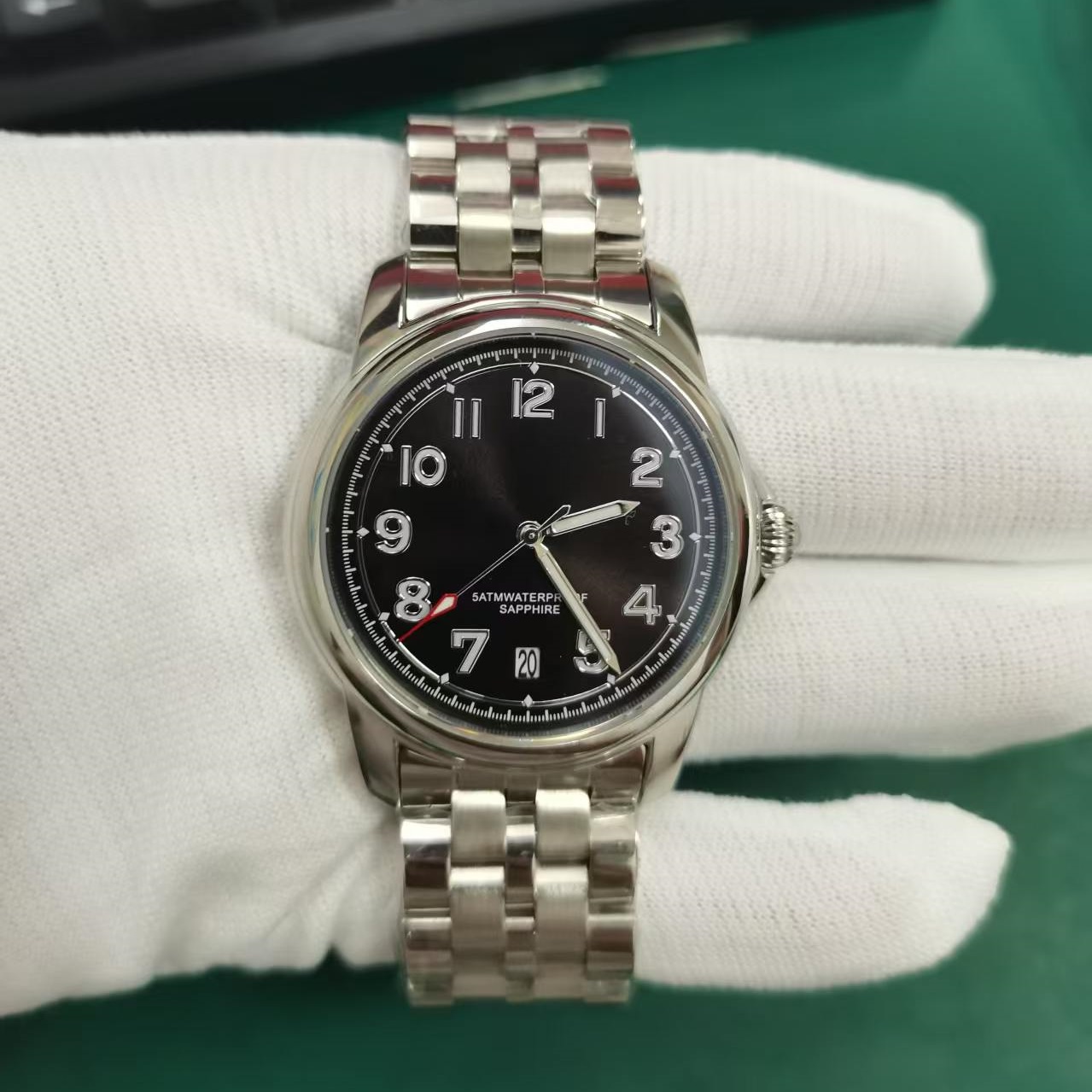 Luxury Watch In Japan - サファイアクリスタル ステンレススチール メンズ腕時計 日本製ミヨタムーブメント 防水 高級