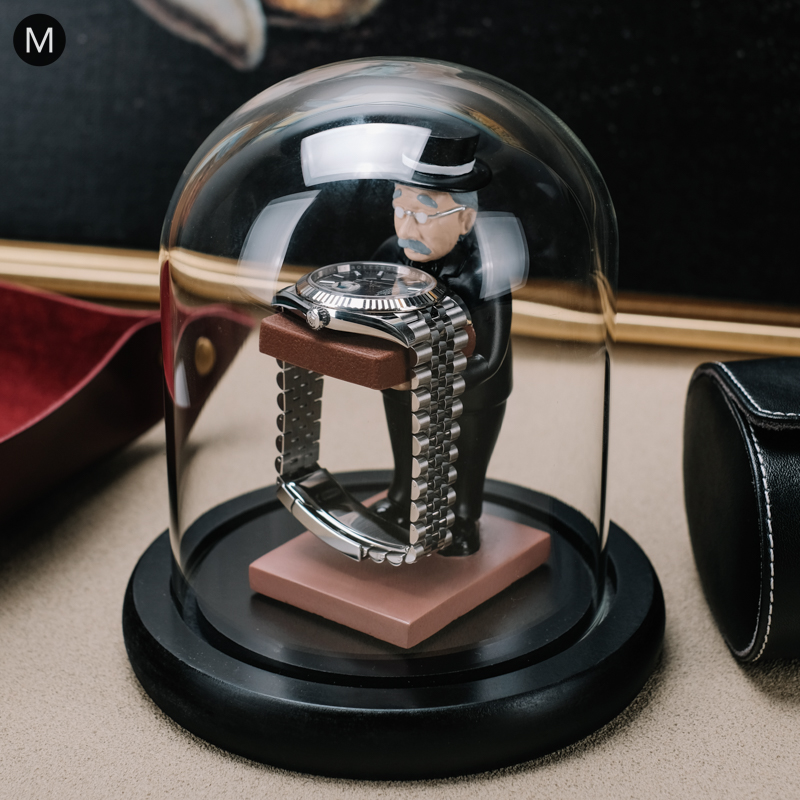 Luxury Watch Storage - 豪華なビンテージスタイルの時計ホルダー,オーガナイザー,ジュエリー,機械式収納棚,ディスプレイ,プレキシガラス