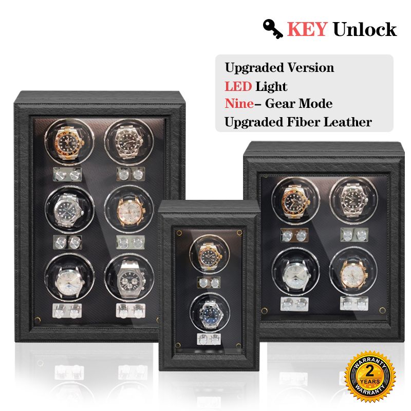 Luxury Watch Winder Box - 高級ブランド木製ウォッチワインダーハイエンド 4 スロット自動時計ボックスマブチモト時計キャビネット時計収納ボックス