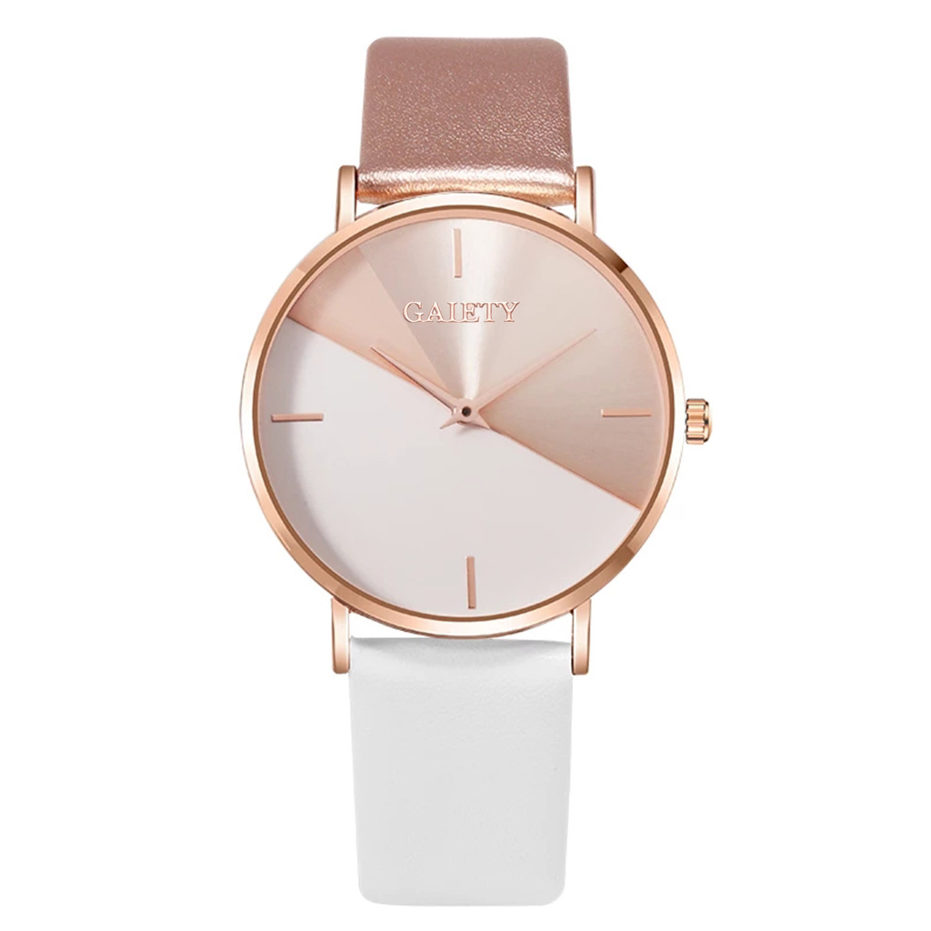 Luxury Quartz Watch Brands - レディースレザーウォッチ,トップブランド,レディースウォッチ,ラグジュアリーデザイン,エレガント,ミックスカラー,シンプル,ファッショナブル