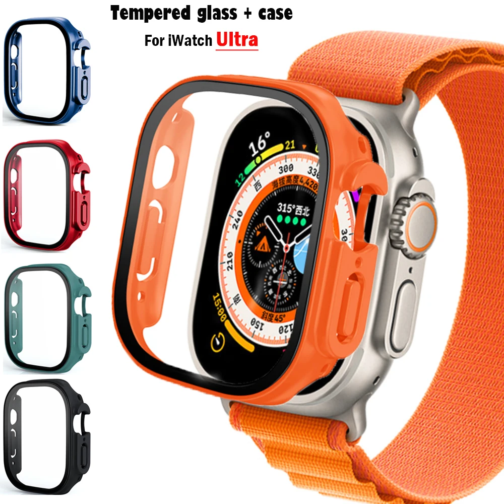 Luxury Watch Ap - ガラス + ケース Apple Watch ウルトラ