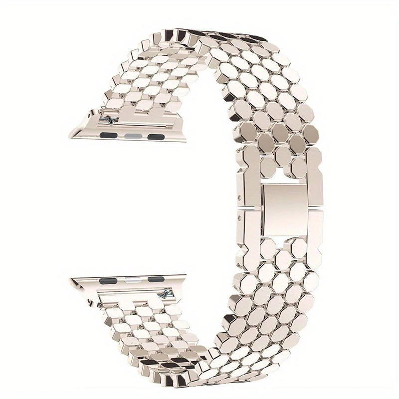 ステンレス鋼ストラップ Apple Watch バンド 45 - Luxury Watch Ap のレビューと価格