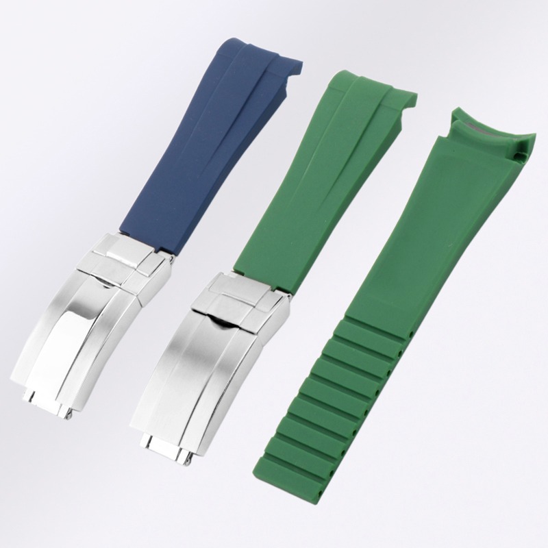 ロレックス 20 ミリメートルシリコン時計アクセサリーオリジ - Luxury Watch Expensive のレビューと価格