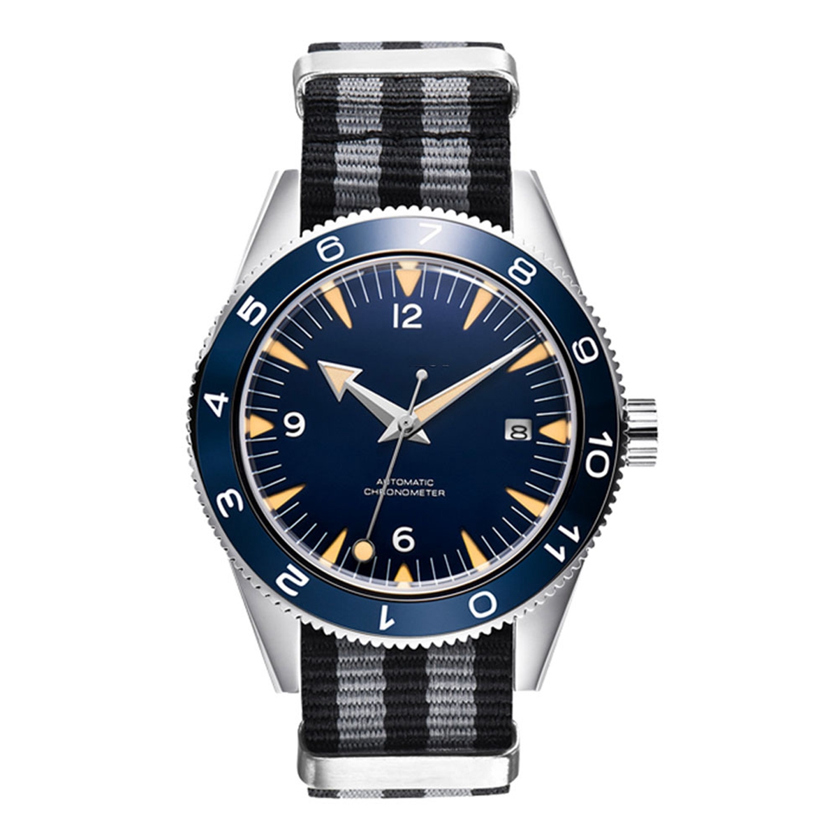 カスタムロゴ NH35 ムーブメント腕時計 10bars メ - Luxury Watch Logo のレビューと価格