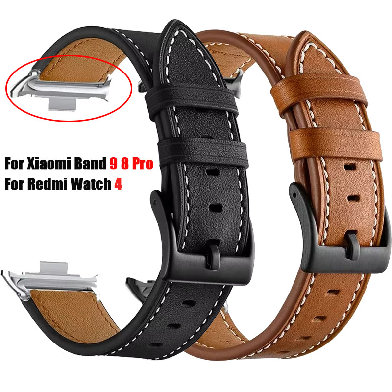 Xiaomi Mi Band 8 9 Pro用レザーストラッ - Xiaomi Luxury Watch のレビューと価格