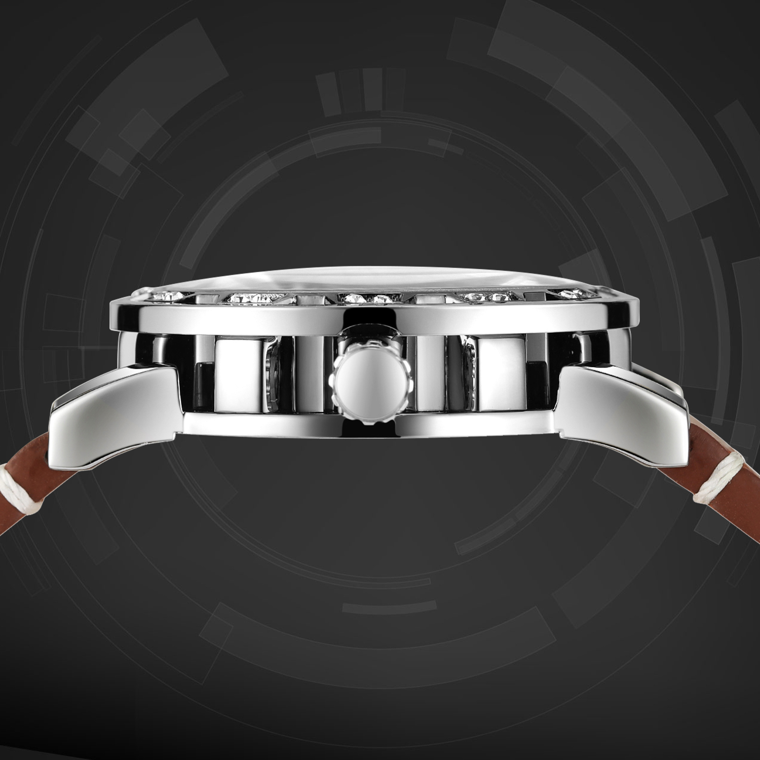 T-WINNER 世界地図ダイヤル手動ムーブメント機械式男の - Luxury Watch In The World のレビューと価格