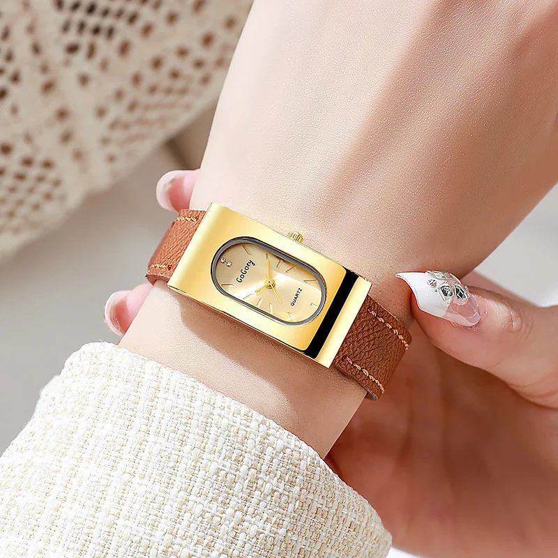 高級レディースブランドの女性の腕時計ファッション長方形ダイヤ - Luxury Quartz Watch Brands のレビューと価格