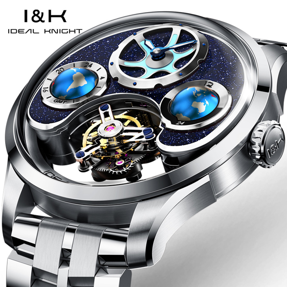 IDEAL KNIGHT 6808 メンズ トゥールビヨン  - Luxury Watch And Price のレビューと価格