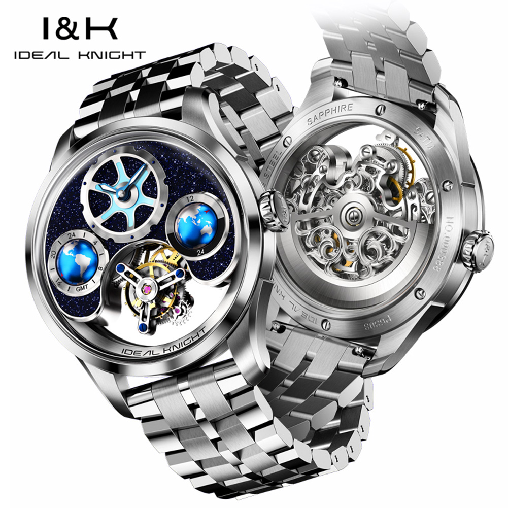 IDEAL KNIGHT 6808 メンズ トゥールビヨン  - Luxury Watch And Price のレビューと価格