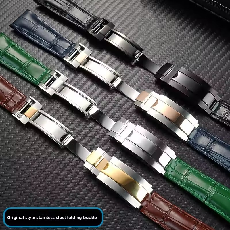 オリジナルスタイル本革カーフスキン時計ストラップロレックスデ - Luxury Watch Class のレビューと価格