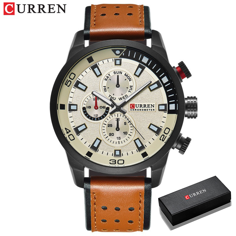 カレン-メンズ防水クォーツ時計,エレガントで高級ブランド,2 - Luxury Watch Name のレビューと価格