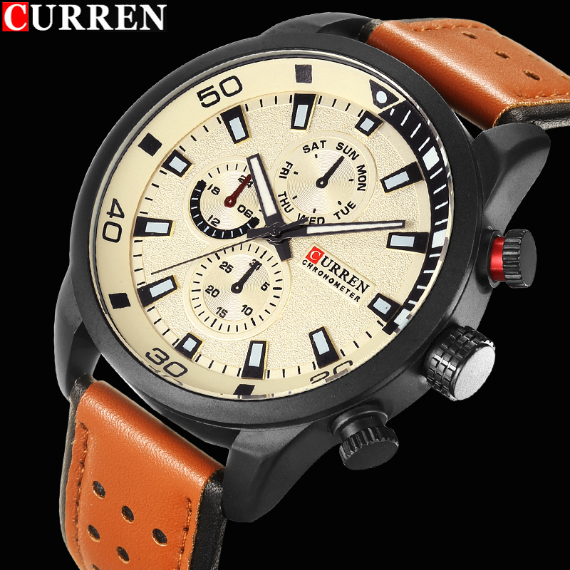 カレン-メンズ防水クォーツ時計,エレガントで高級ブランド,2 - Luxury Watch Name のレビューと価格
