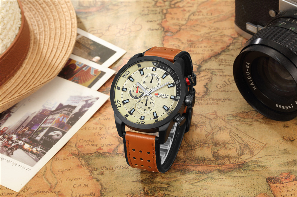 カレン-メンズ防水クォーツ時計,エレガントで高級ブランド,2 - Luxury Watch Name のレビューと価格