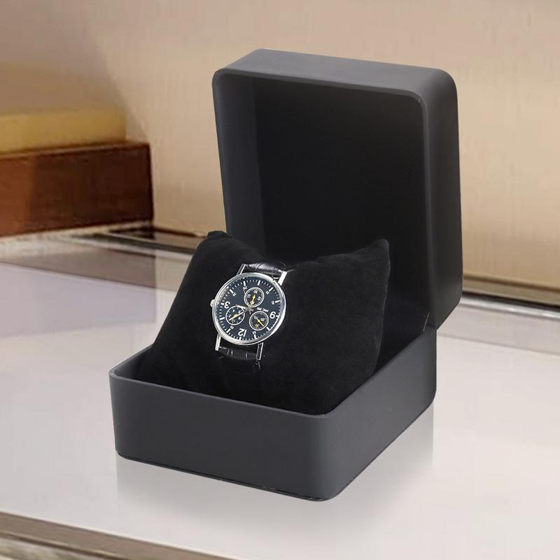 高級レザー時計収納ボックス旅行シングル時計ケース時計ギフトボ - Luxury Watch Travel Case のレビューと価格