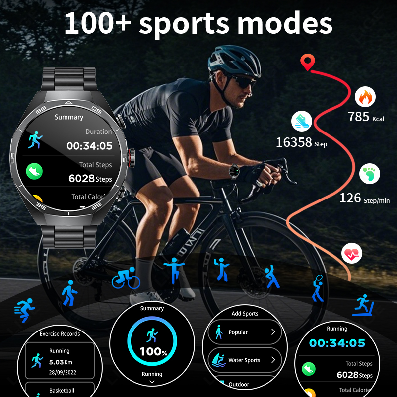 TWS 音楽時計イヤホンスマートウォッチ NFC AMOLE - Luxury Watch In The World のレビューと価格