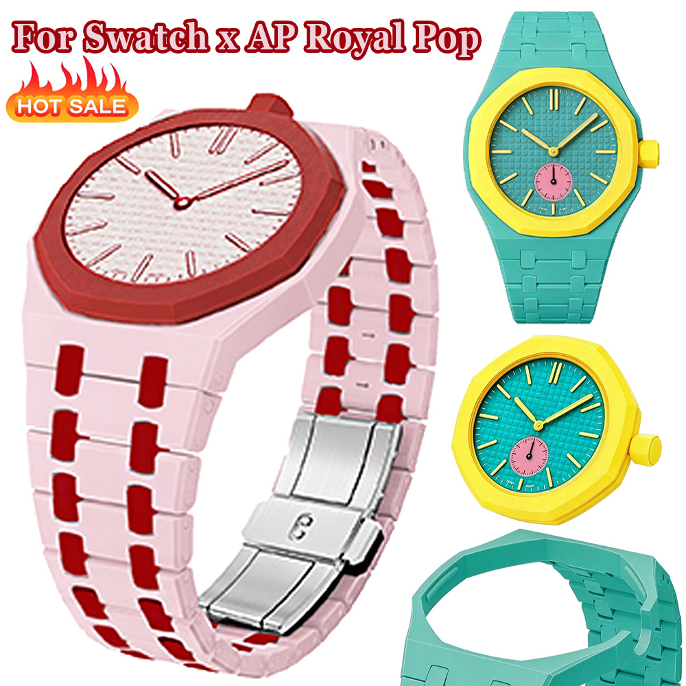 バイオセラミックケース+ストラップ スワッチ×AP ロイヤル - Luxury Watch Ap のレビューと価格