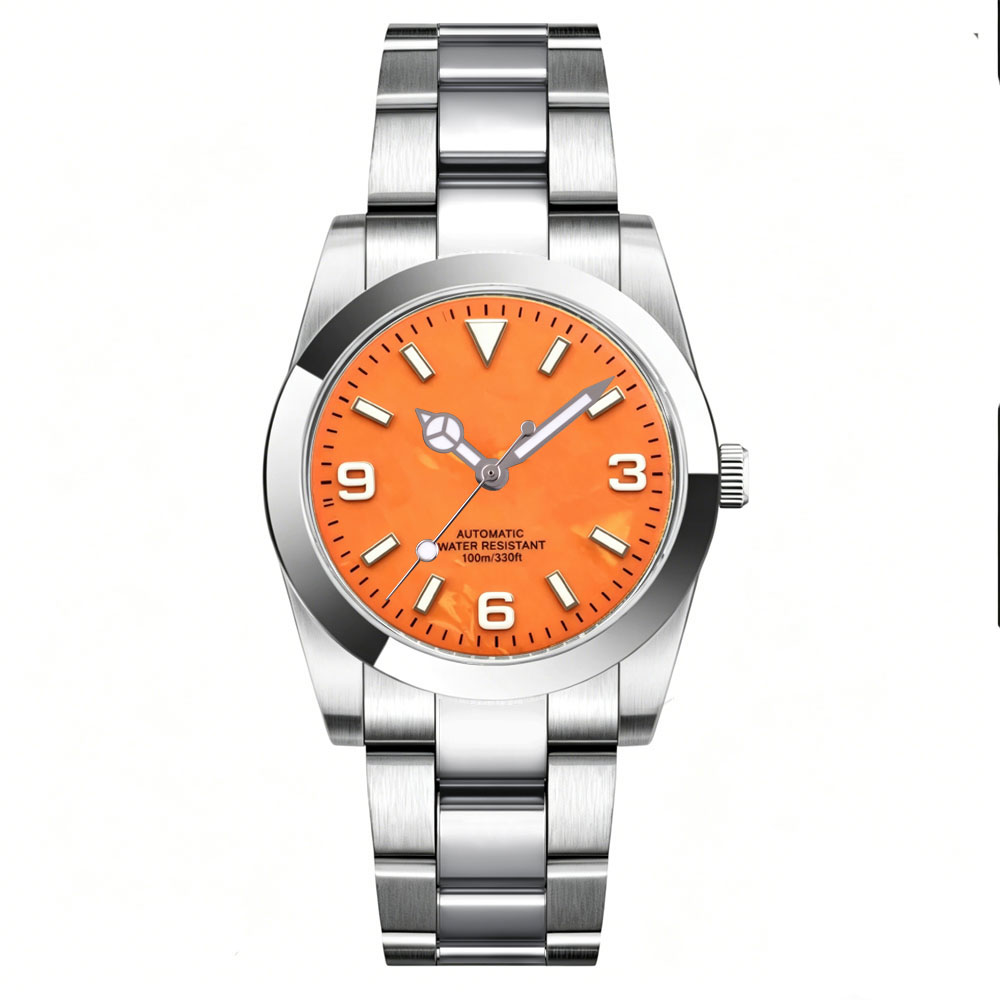 カスタムロゴ腕時計 36mm 39mm マザーオブパール文字 - Luxury Watch Logo のレビューと価格