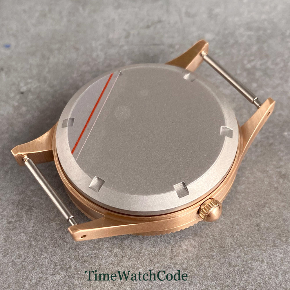 フェストーム-本物のブロンズ時計ケース、弓サファイアガラス、 - Bronze Case Watch のレビューと価格
