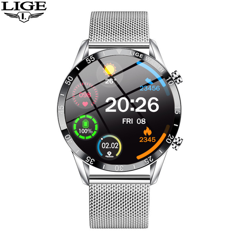 LIGE 2026 スマートウォッチ 高級スポーツフィットネ - Luxury Watch In The World のレビューと価格