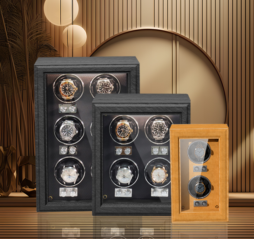 高級ブランド木製ウォッチワインダーハイエンド 4 スロット自 - Luxury Watch Winder Box のレビューと価格