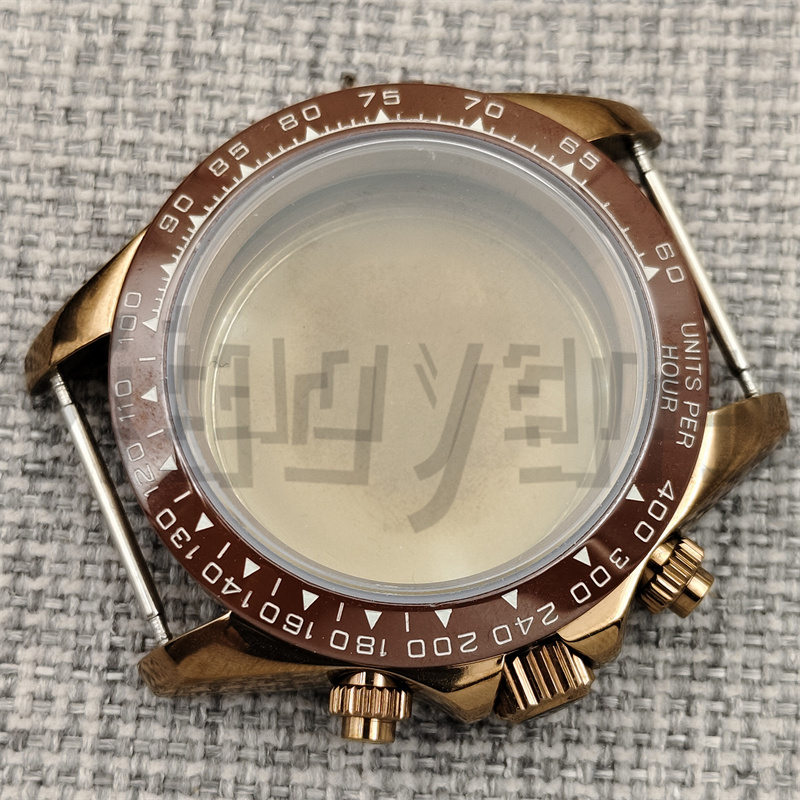 39 ミリメートル VK63 クォーツクロノグラフコーヒーブ - Bronze Case Watch のレビューと価格
