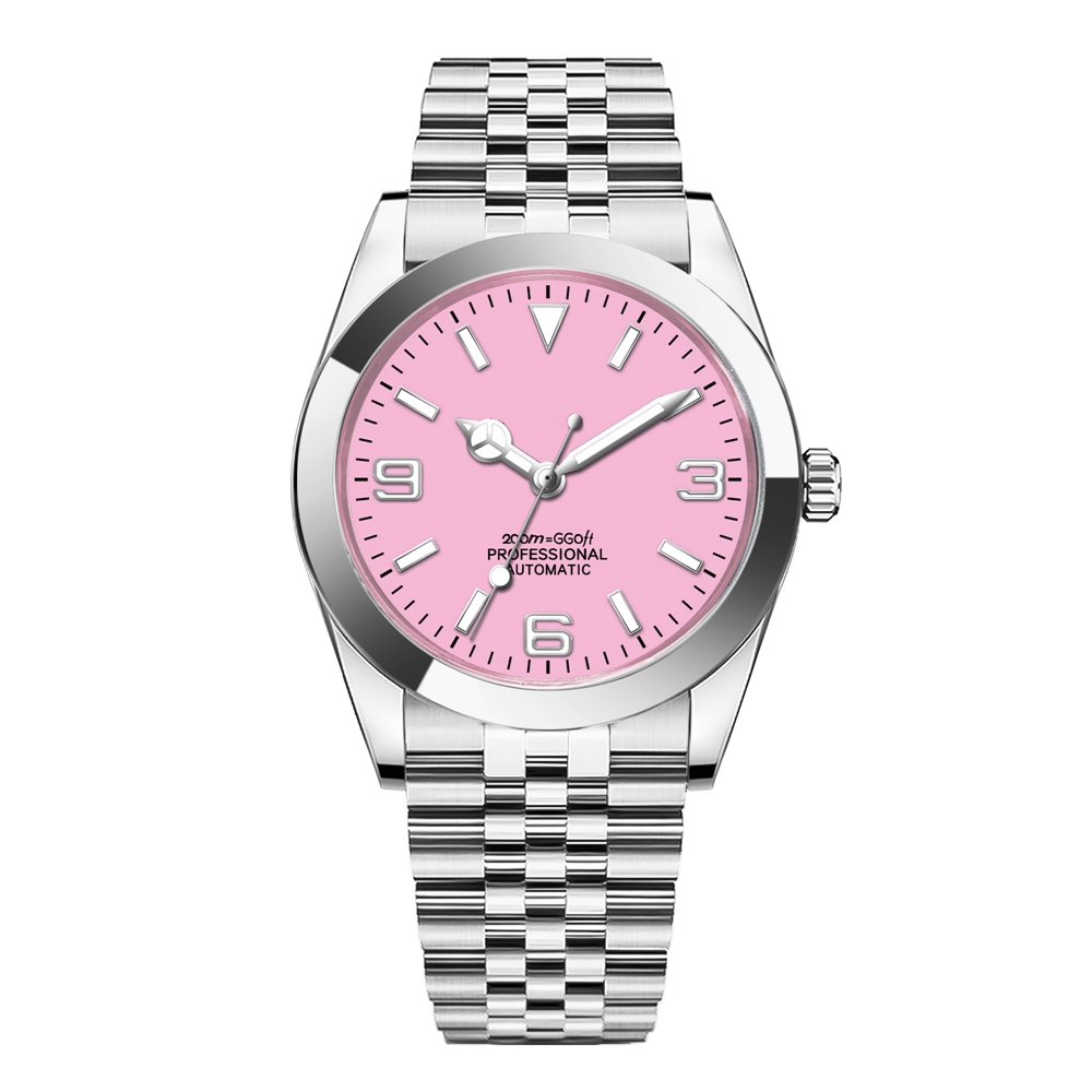 カスタムロゴ高級 NH35 腕時計女性男性腕時計 36 ミリ - Luxury Watch Logo のレビューと価格