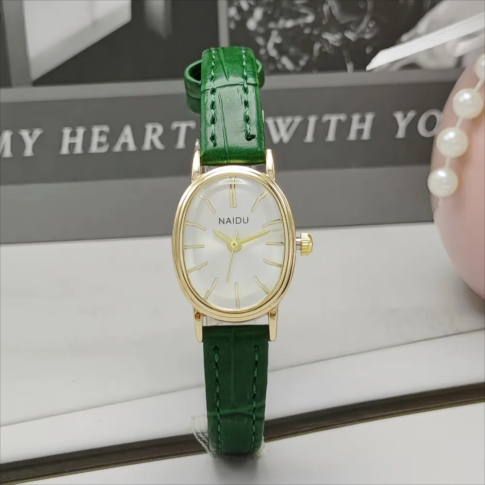 ファッションブランドの女性用オーバルダイヤル腕時計、高級レザ - Luxury Quartz Watch Brands のレビューと価格