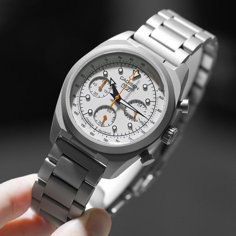 CADISEN TI-7 MULTISYNC チタンストラッ - Luxury Watch In Japan のレビューと価格