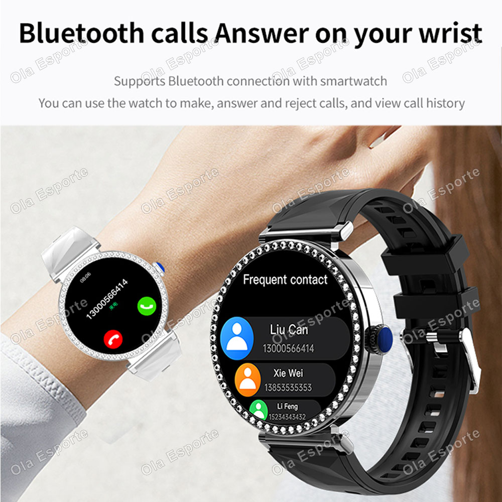スマートウォッチ 高級ファッション 女性用 生理周期リマイン - Luxury Watch In The World のレビューと価格