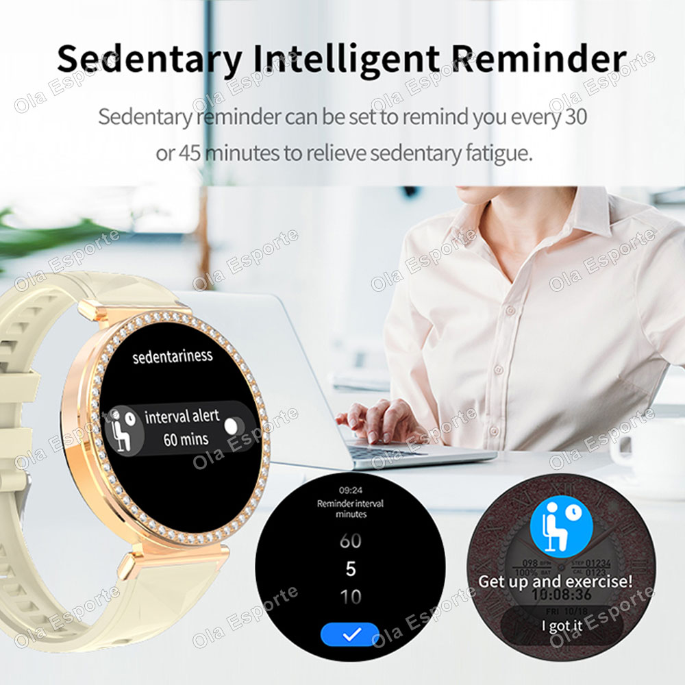 スマートウォッチ 高級ファッション 女性用 生理周期リマイン - Luxury Watch In The World のレビューと価格