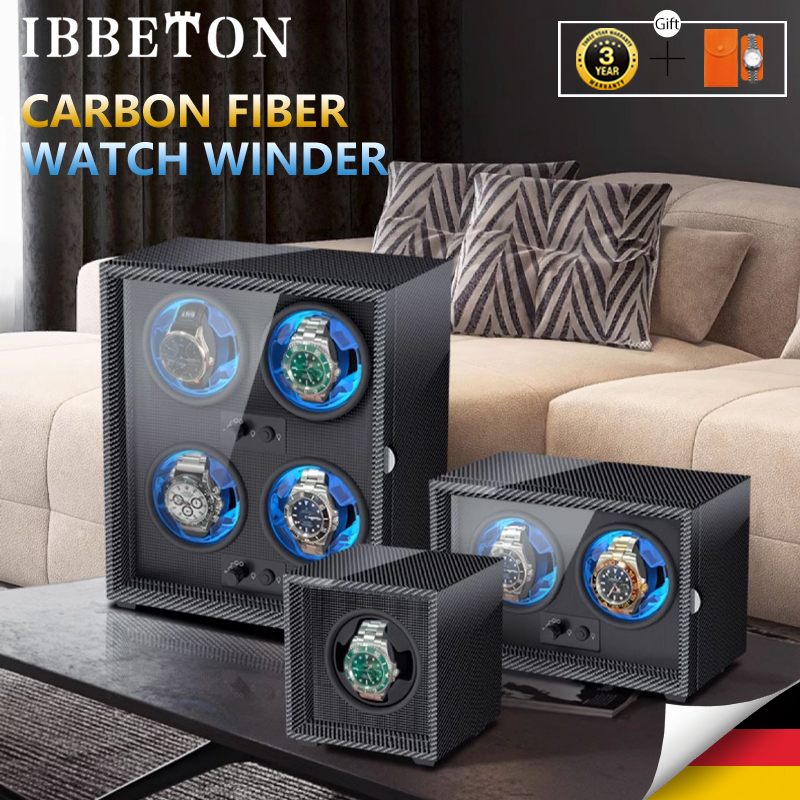 IBBETON ケース収納 高級時計巻き上げ式 1/2/4/ - Luxury Watch Winder Box のレビューと価格