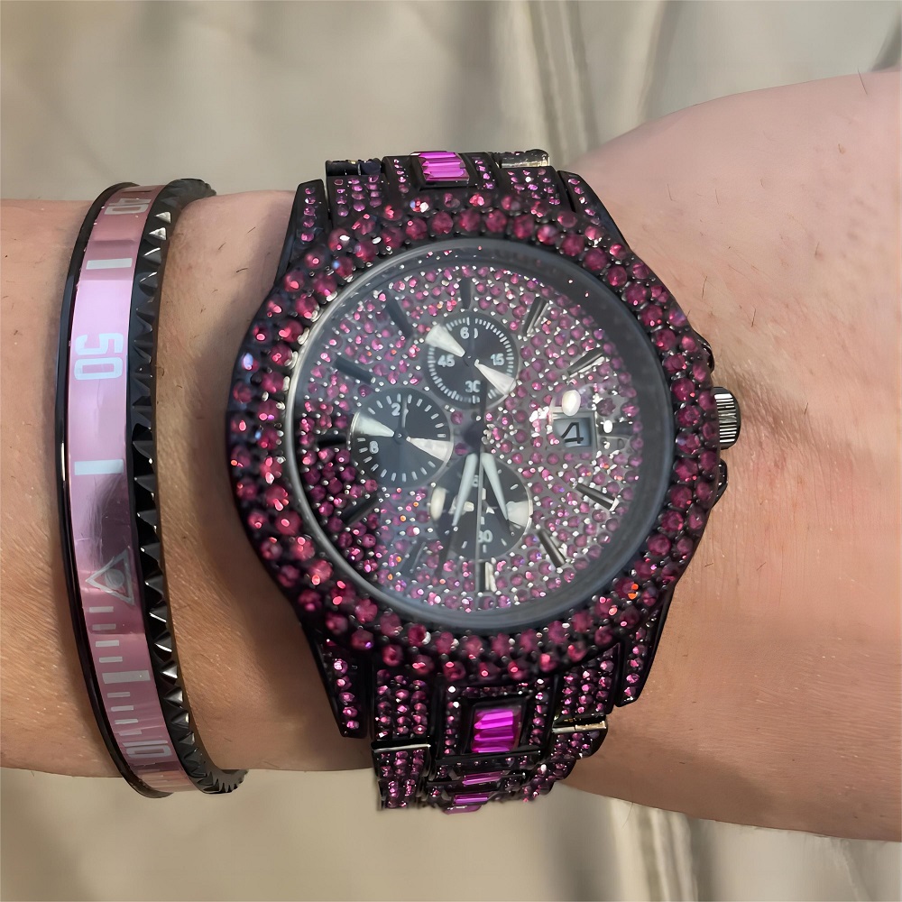 熱い販売レッドアイス腕時計男性ファッションブランド UNIG - Luxury Watch Name のレビューと価格