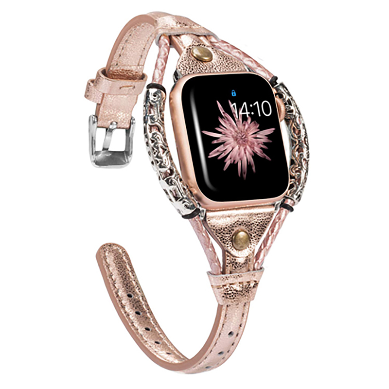 アップルウォッチ用本革ストラップ,40mm,44mm,49m - Luxury Watch Ap のレビューと価格