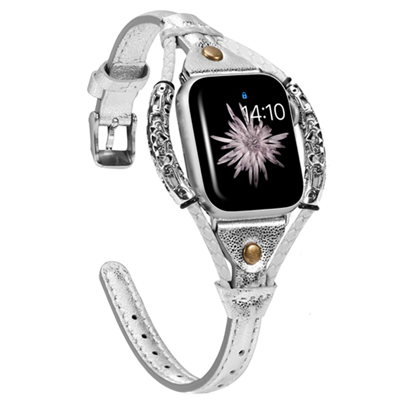 アップルウォッチ用本革ストラップ,40mm,44mm,49m - Luxury Watch Ap のレビューと価格