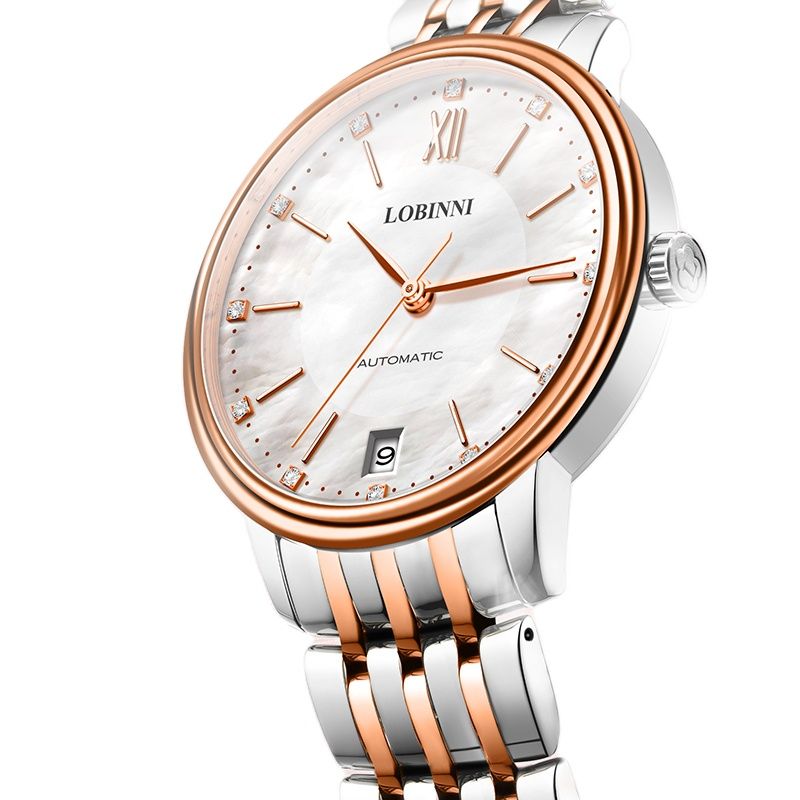 LOBINNI レディース自動機械式時計ダイヤモンドサファイ - Luxury Watch In Japan のレビューと価格