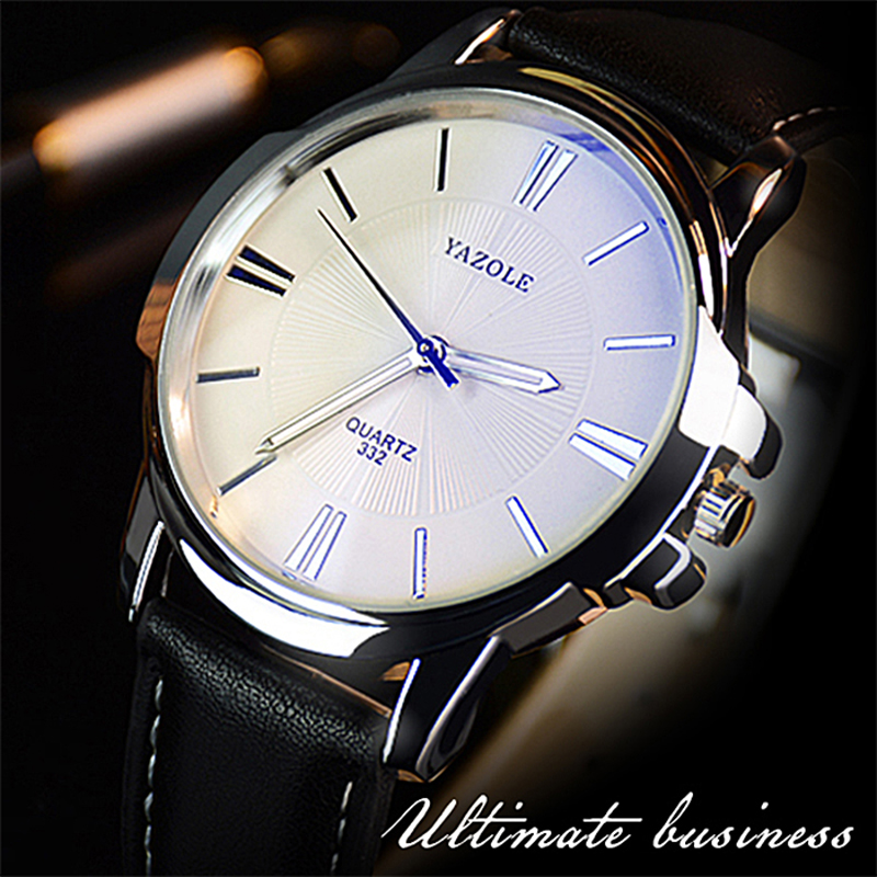 新しい YAZOLE メンズ腕時計トップブランドの高級ブルー - Luxury Watch Name のレビューと価格