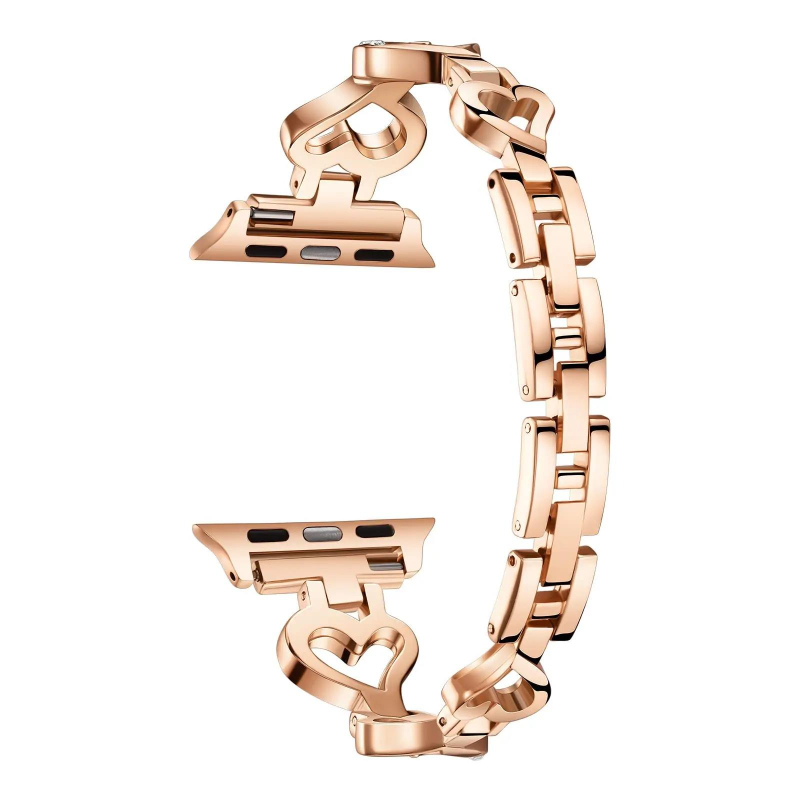 高級感あふれるローズゴールドのメタル製Apple Watch - Luxury Watch Ap のレビューと価格