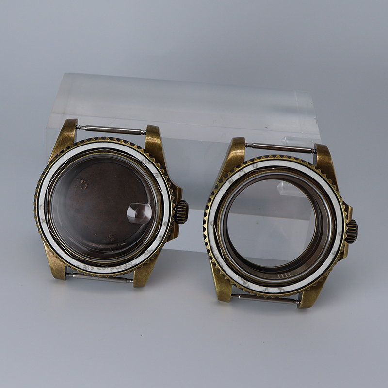 ブロンズ40mm NH35腕時計ケース、サファイアクリスタル - Bronze Case Watch のレビューと価格