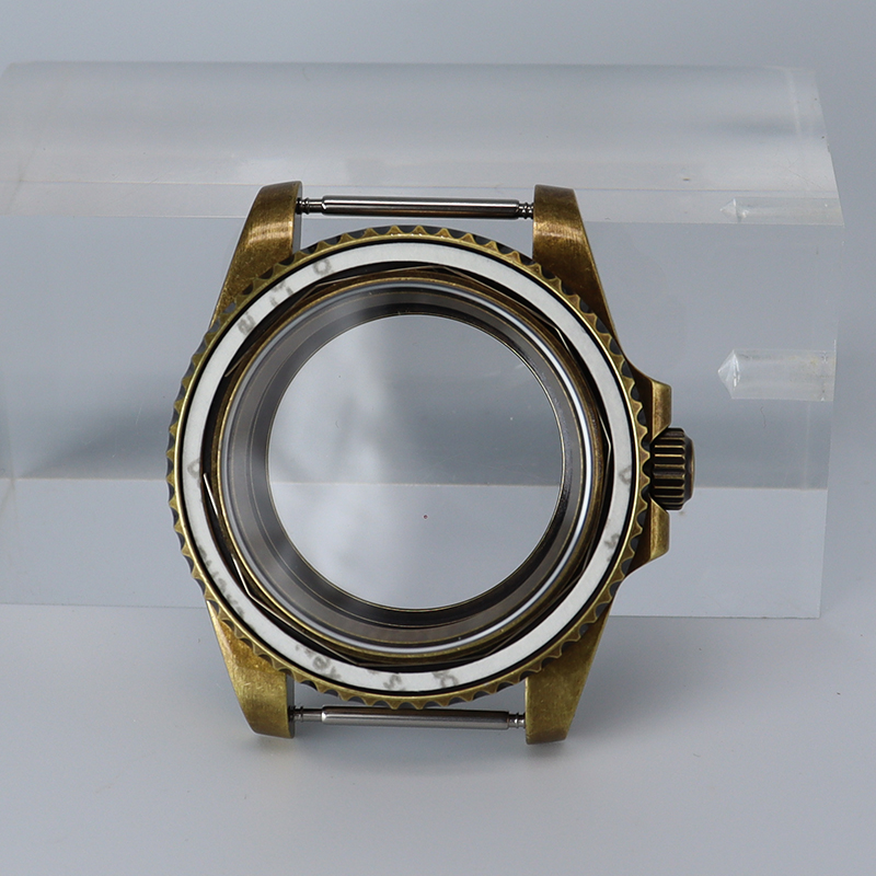 ブロンズ40mm NH35腕時計ケース、サファイアクリスタル - Bronze Case Watch のレビューと価格
