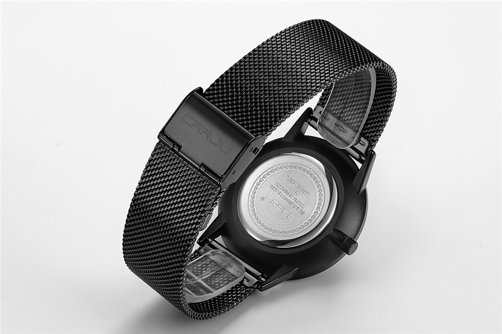 CRRJU トップ腕時計メンズ高級ブランドカジュアルステンレ - Luxury Watch In Japan のレビューと価格