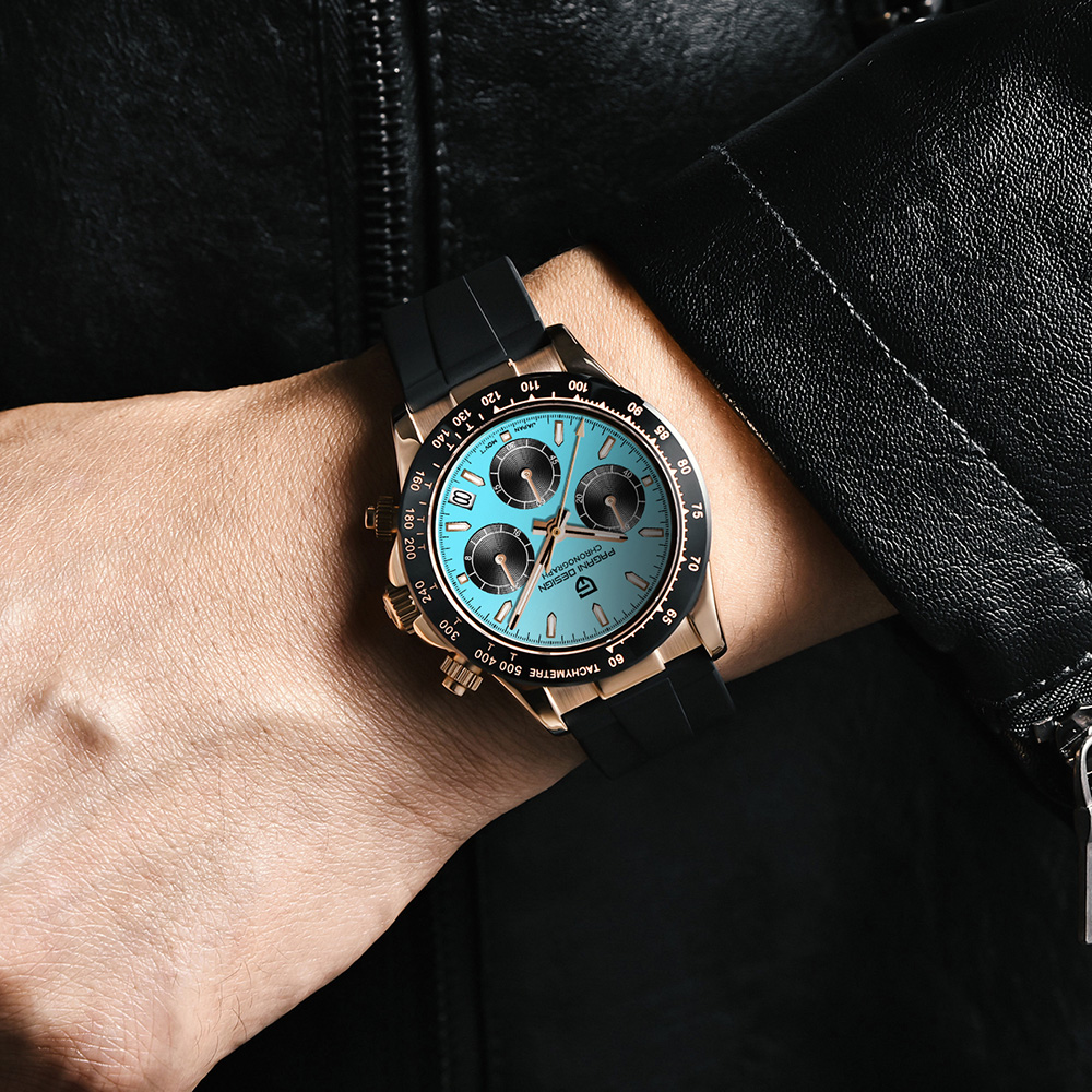 パガーニデザインメンズストップウォッチクロノグラフ高級クォー - Luxury Watch In Japan のレビューと価格