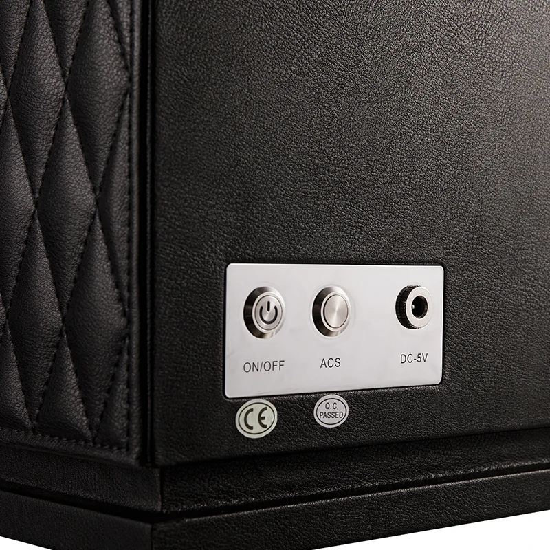 高級レザー製ウォッチワインダー、自動巻き時計用、雰囲気照明付 - Luxury Watch Winder Box のレビューと価格