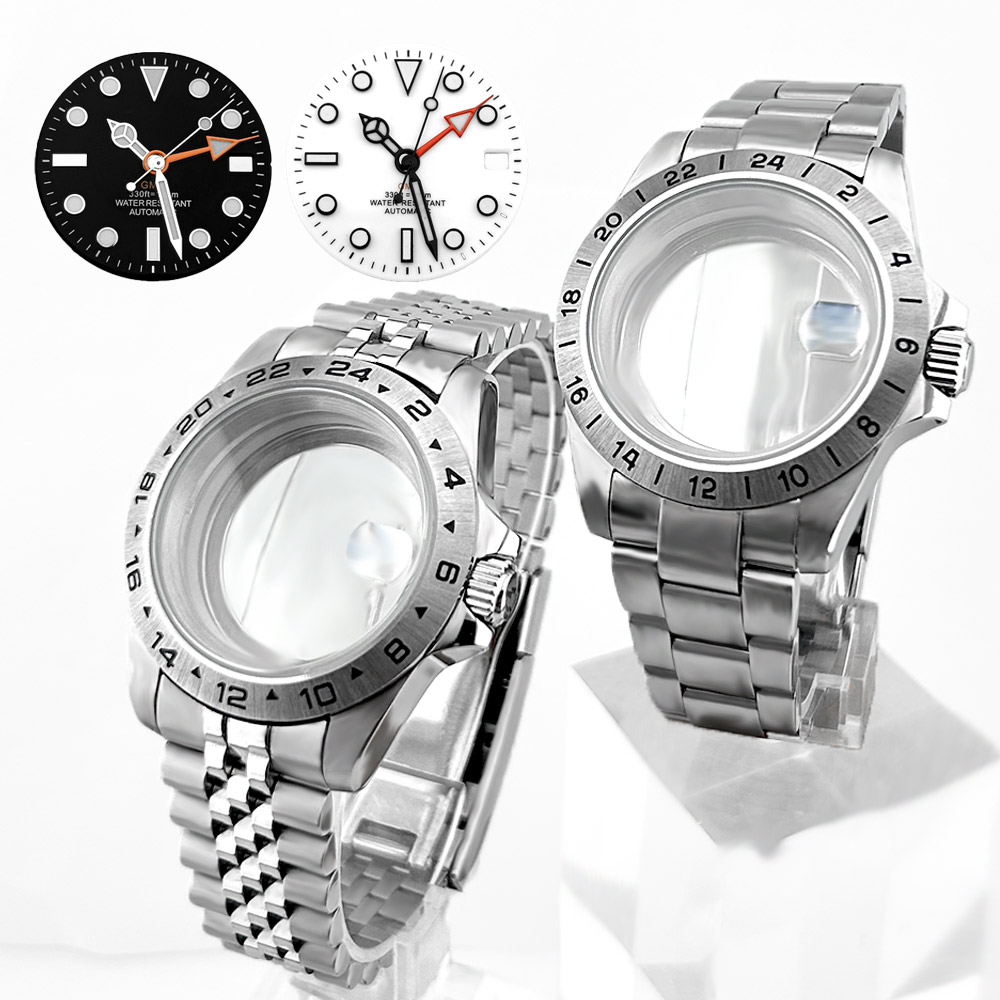 高品質の新しい43.7mm時計メタルケース、NH35ムーブメ - Bronze Case Watch のレビューと価格