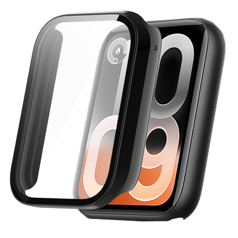 PC + 強化ガラスケース Xiaomi Mi Band 1 - Xiaomi Luxury Watch のレビューと価格